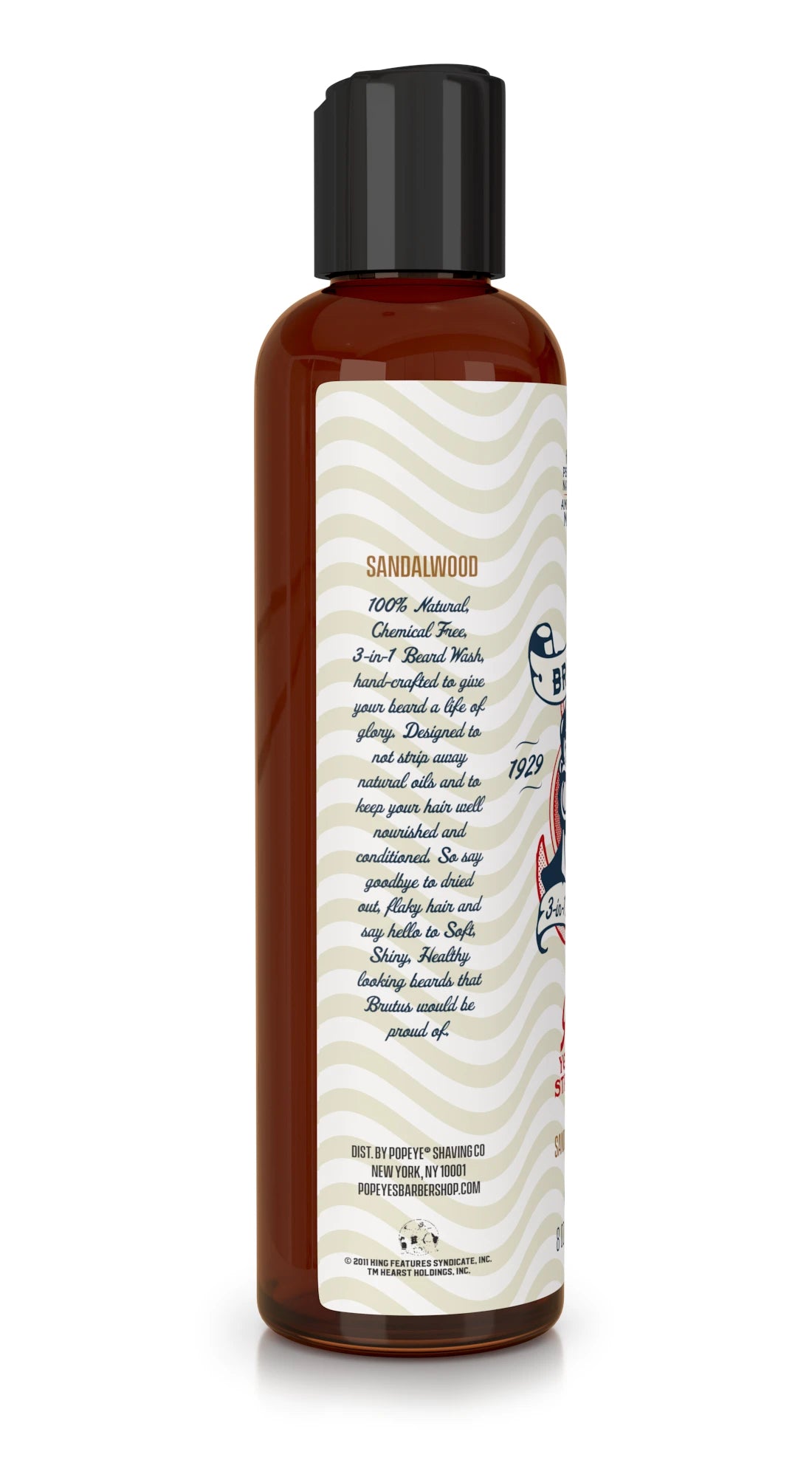 BRUTUS 3 in 1 Beard Wash - 8oz